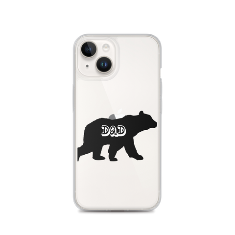 Bear Dad Clear Case for iPhone®