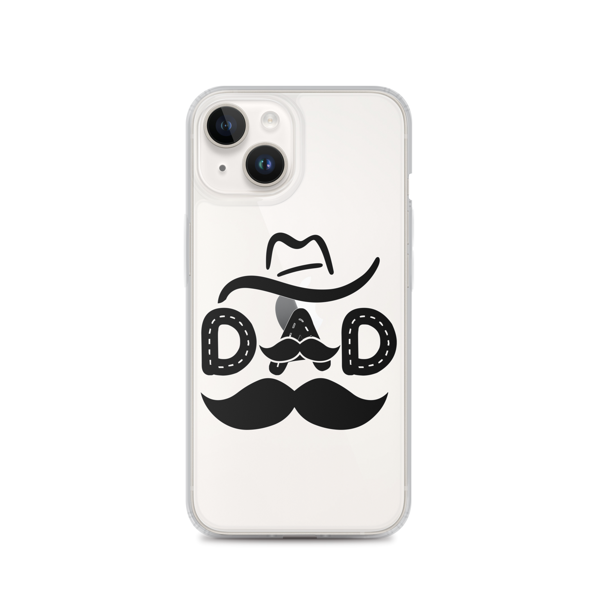 Dad Cowboy Clear Case for iPhone®