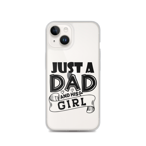 Just A Dad And His Girl Clear Case for iPhone®