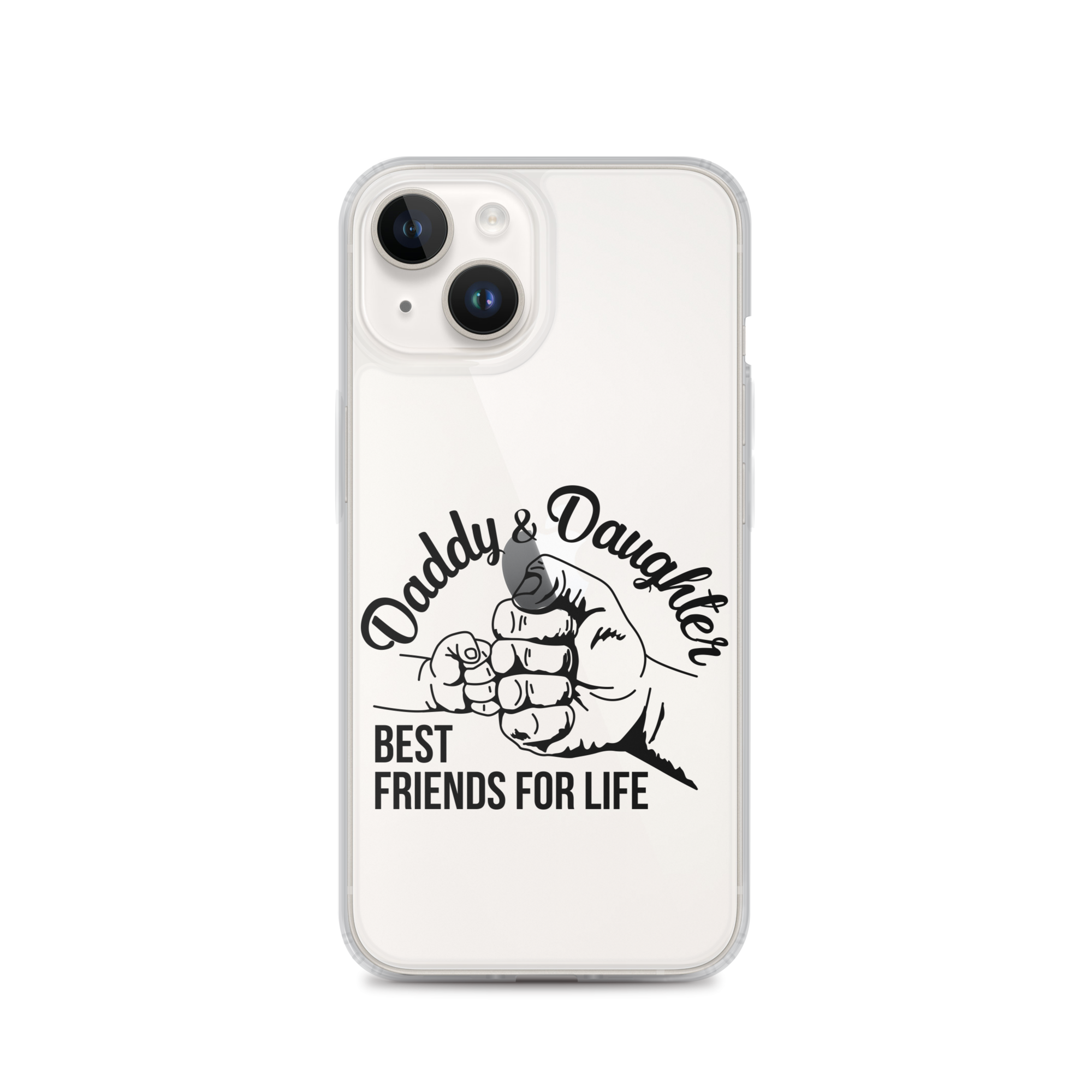 Daddy & Daughter Best Friends For Life Clear Case for iPhone®