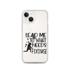 Lead Me To What Needs Fixing! Clear Case for iPhone®