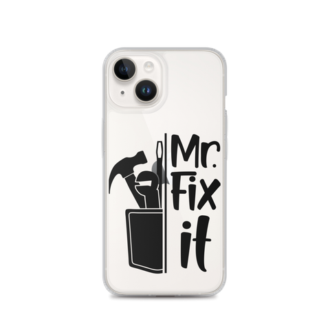 Mr fix It Clear Case for iPhone®