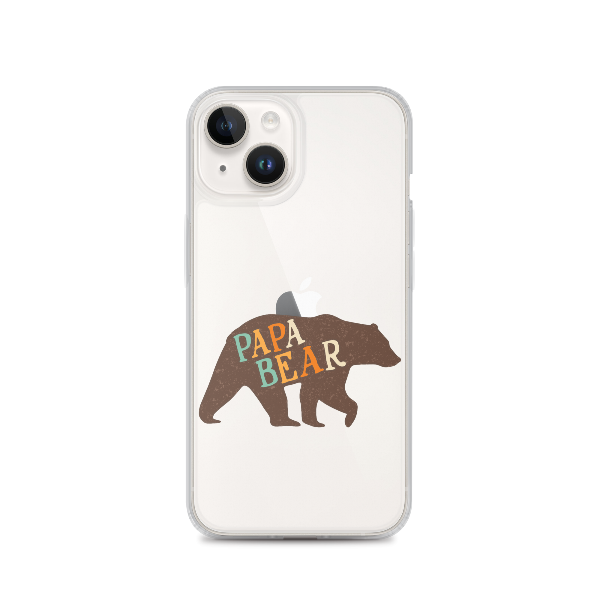 Papa Bear Clear Case for iPhone®