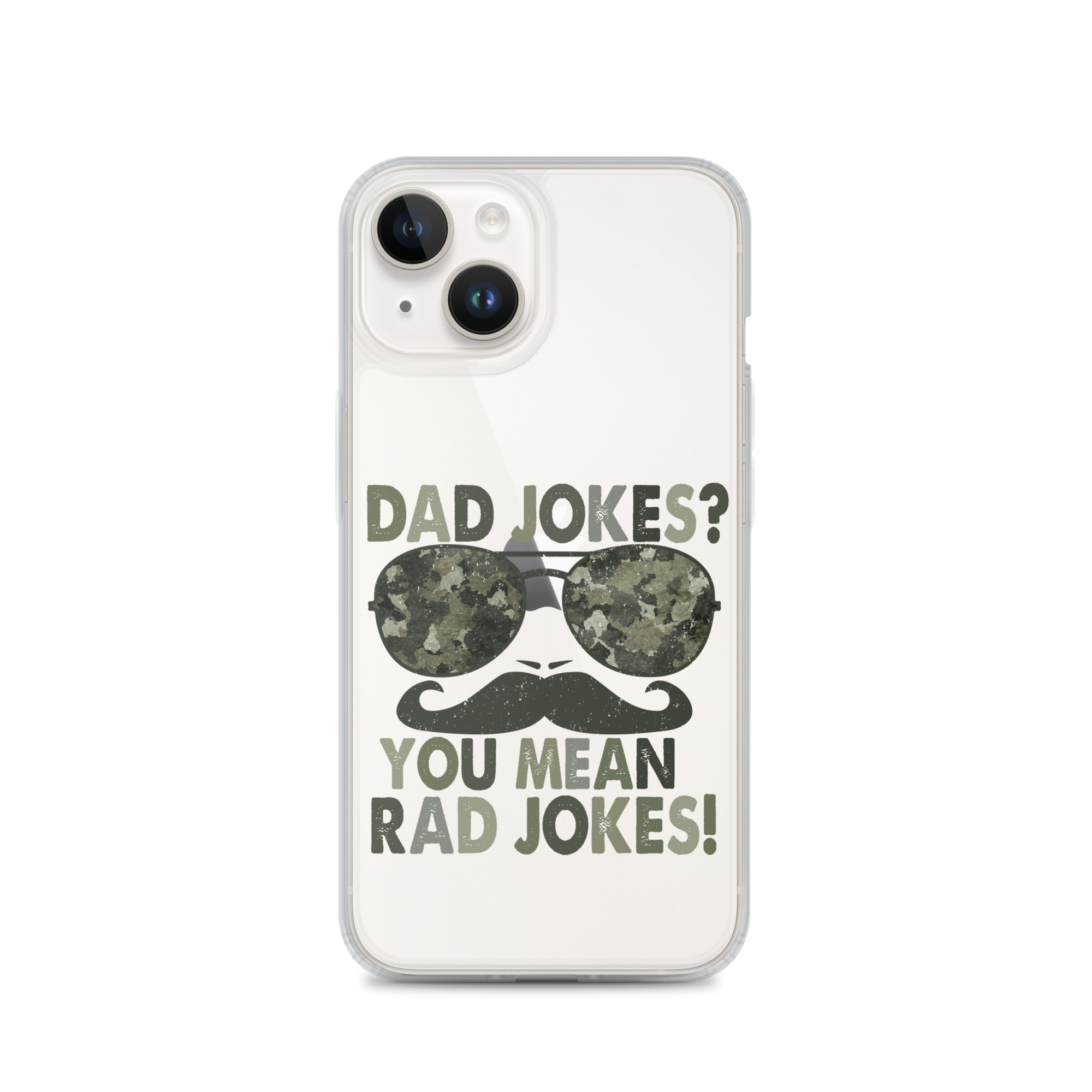 Dad Jokes? You Mean Rad Jokes Clear Case for iPhone®