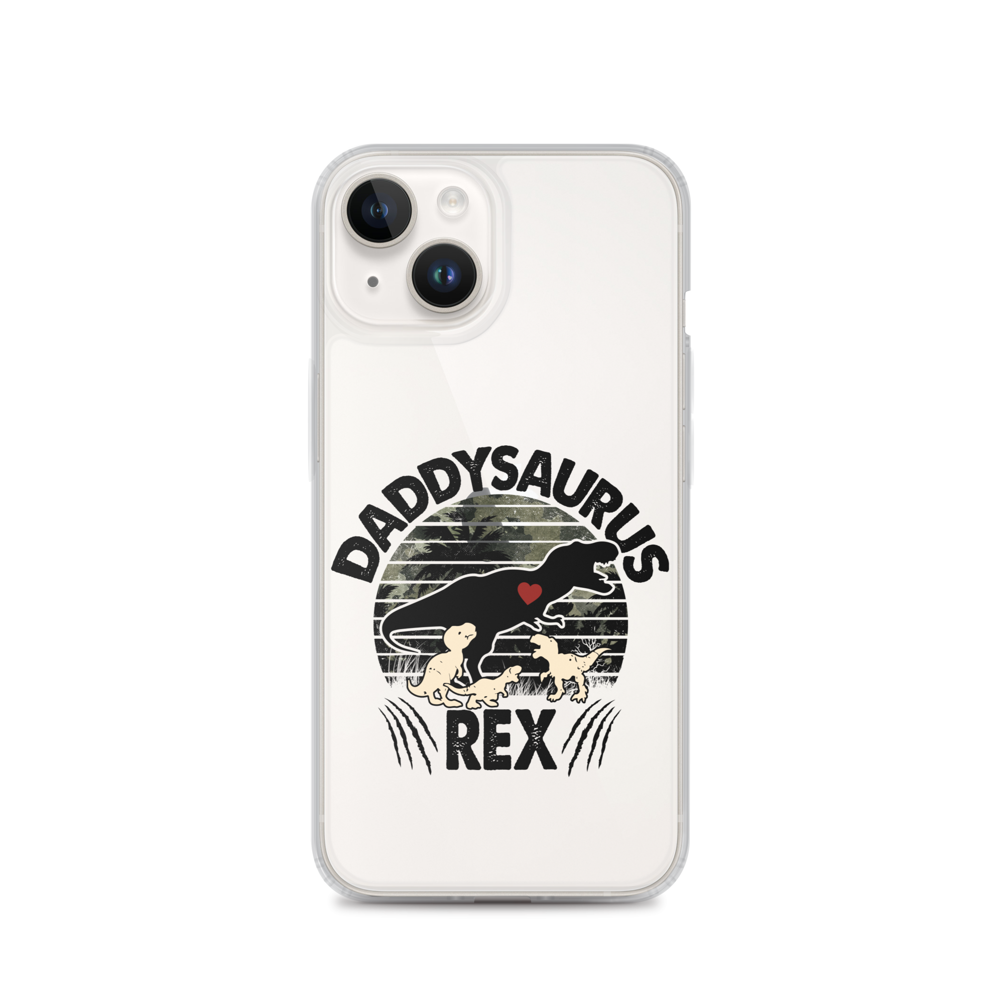 Daddysaurus Rex Clear Case for iPhone®