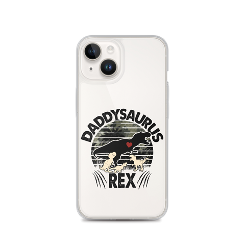 Daddysaurus Rex Clear Case for iPhone®