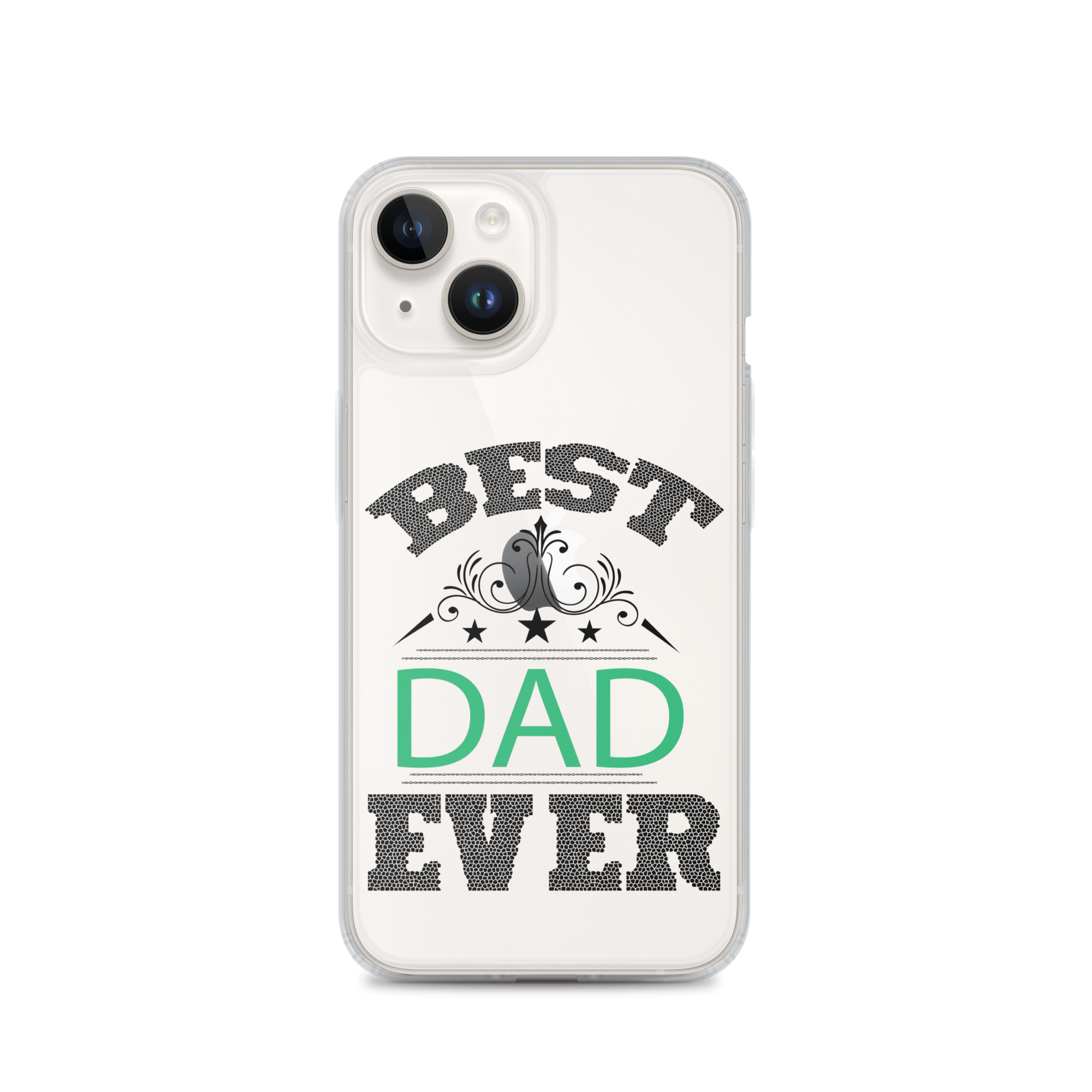 Best Dad Ever Clear Case for iPhone®