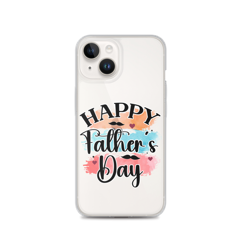 Happy Father's Day Clear Case for iPhone®