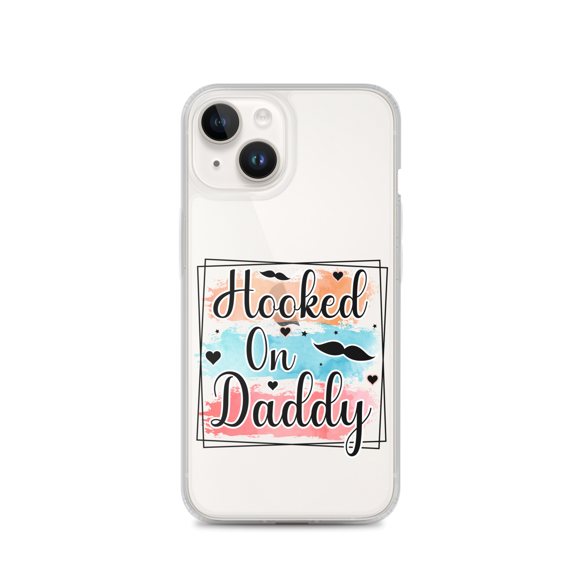 Hooked On Daddy Clear Case for iPhone®