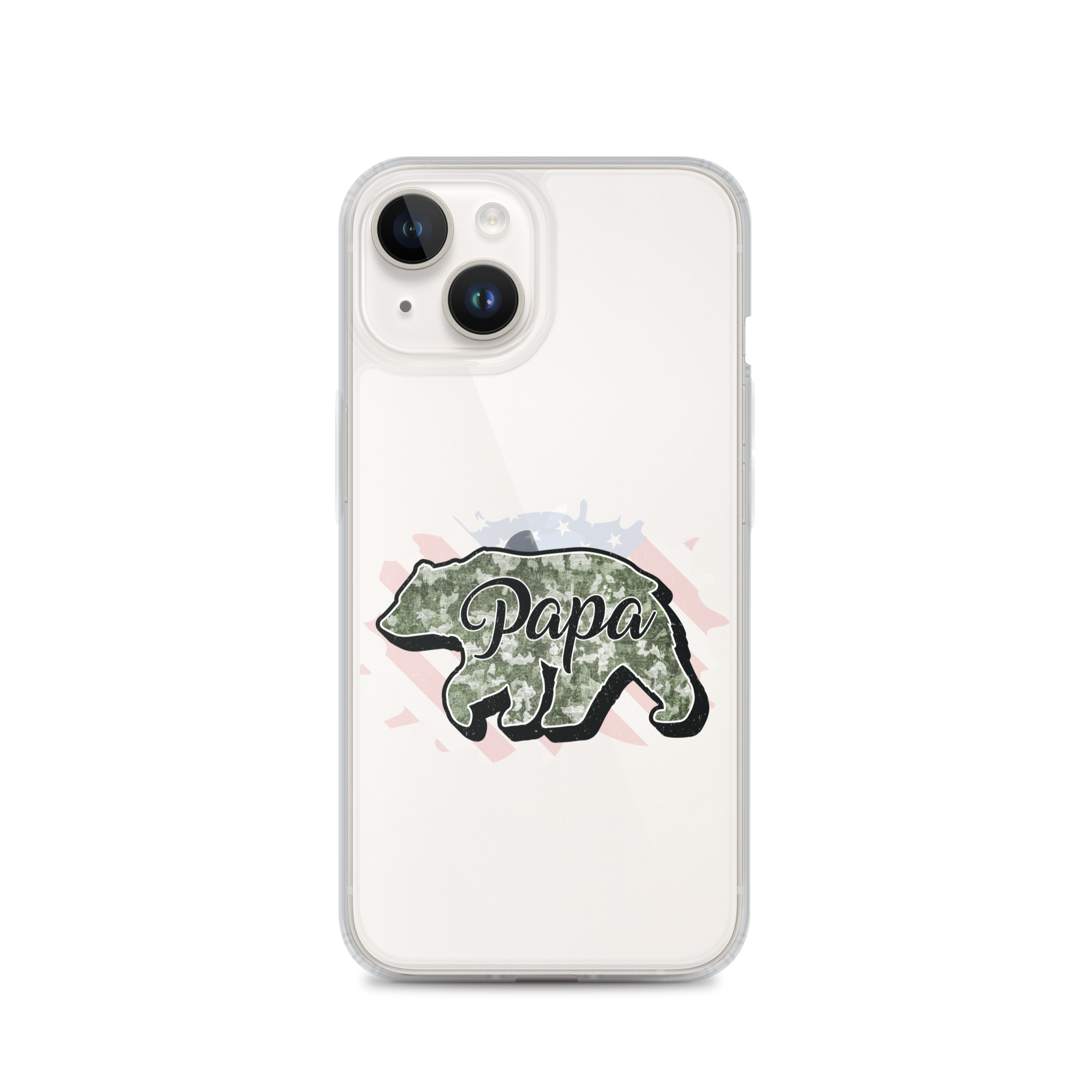 Bear Papa Clear Case for iPhone®