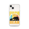 Papa Bear Clear Case for iPhone®