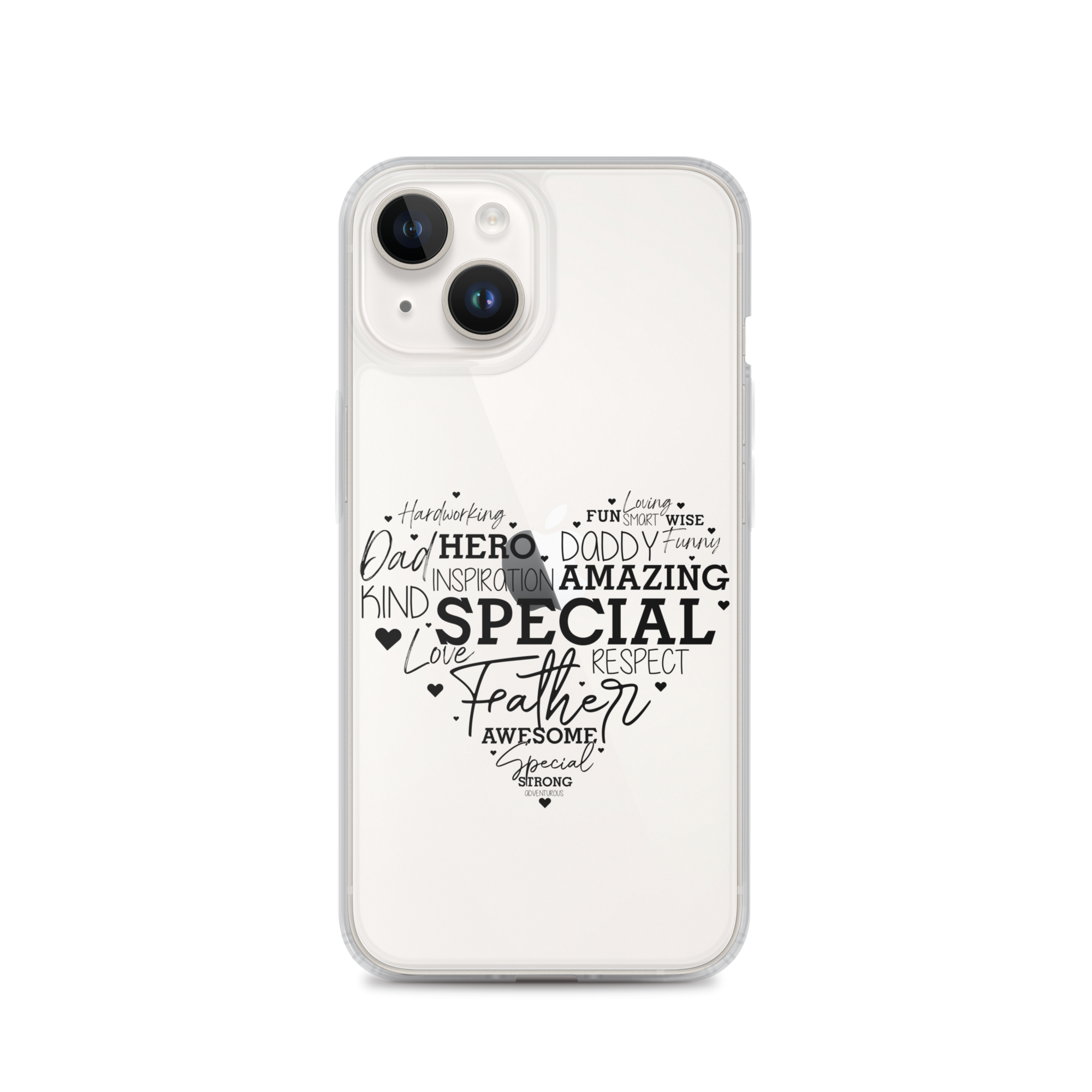 Father Special Hero Amazing Clear Case for iPhone®