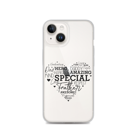 Father Special Hero Amazing Clear Case for iPhone®