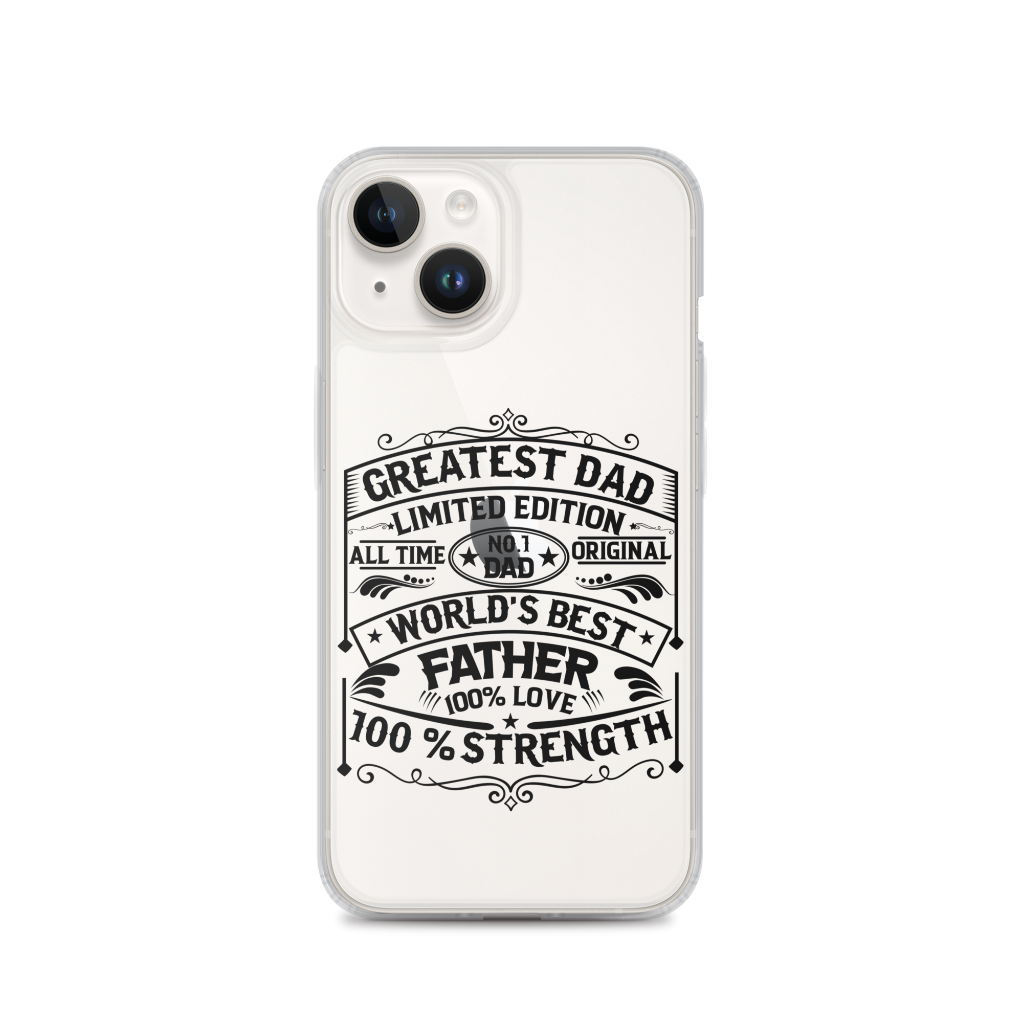 Greatest Dad Limited Edition All Time Clear Case for iPhone®