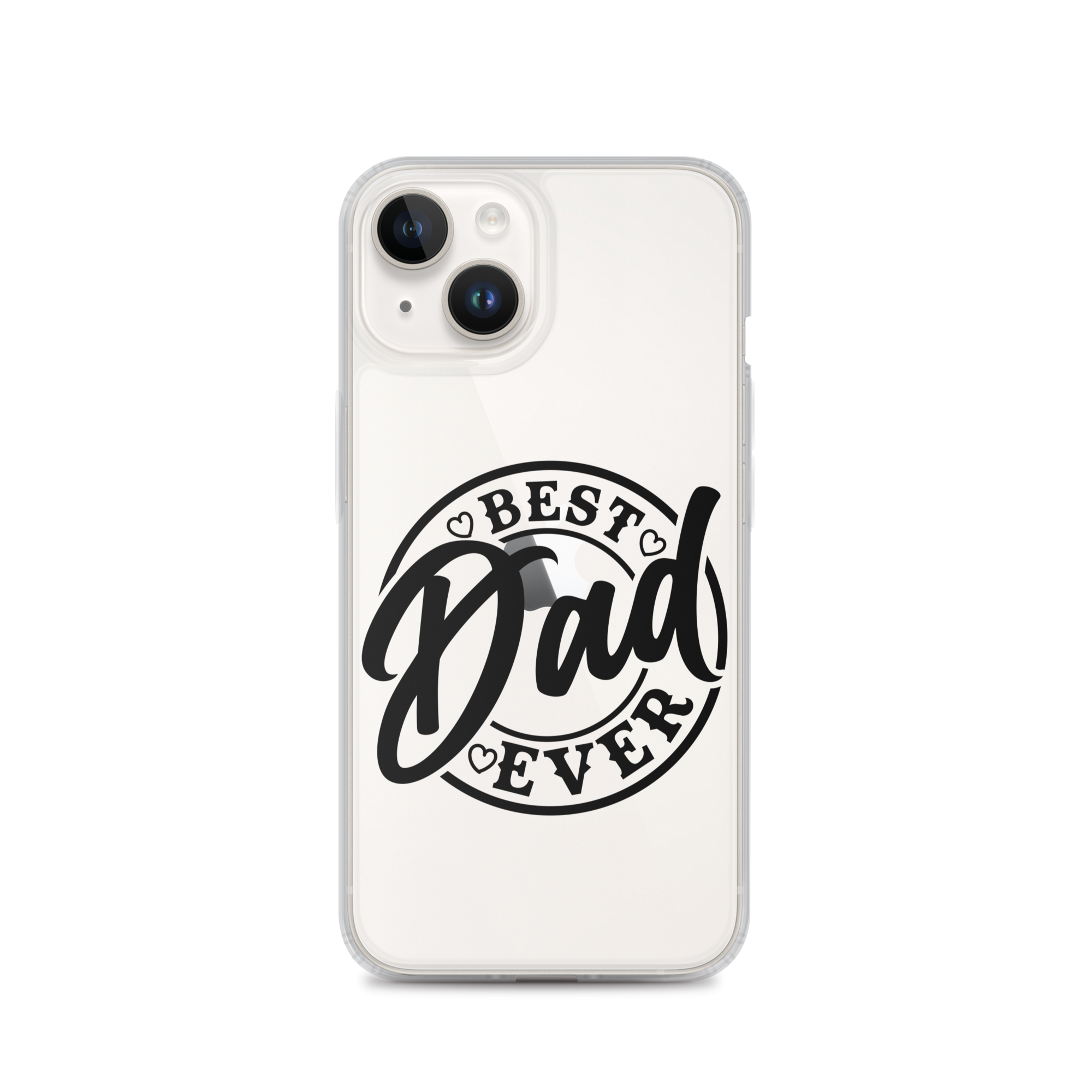 Best Dad Ever Clear Case for iPhone®