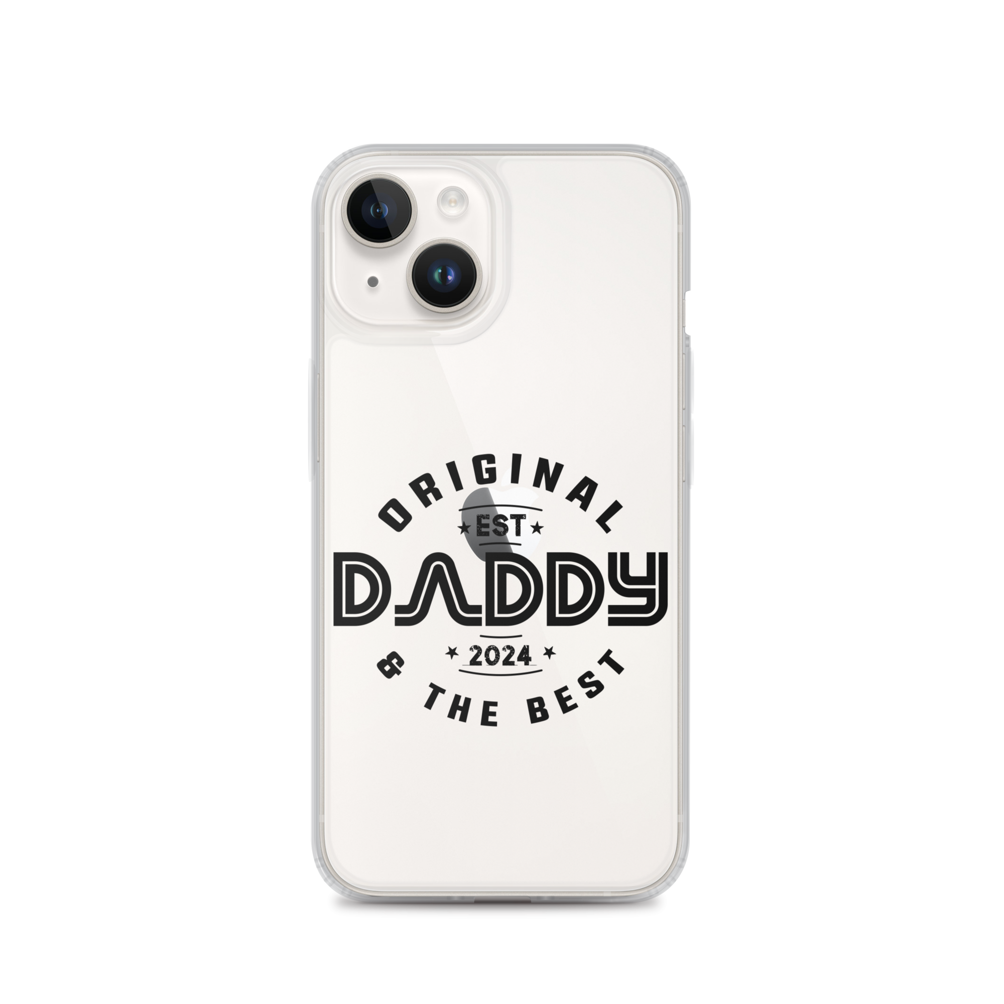 Original And The Best Daddy Establish 2024 Clear Case for iPhone®