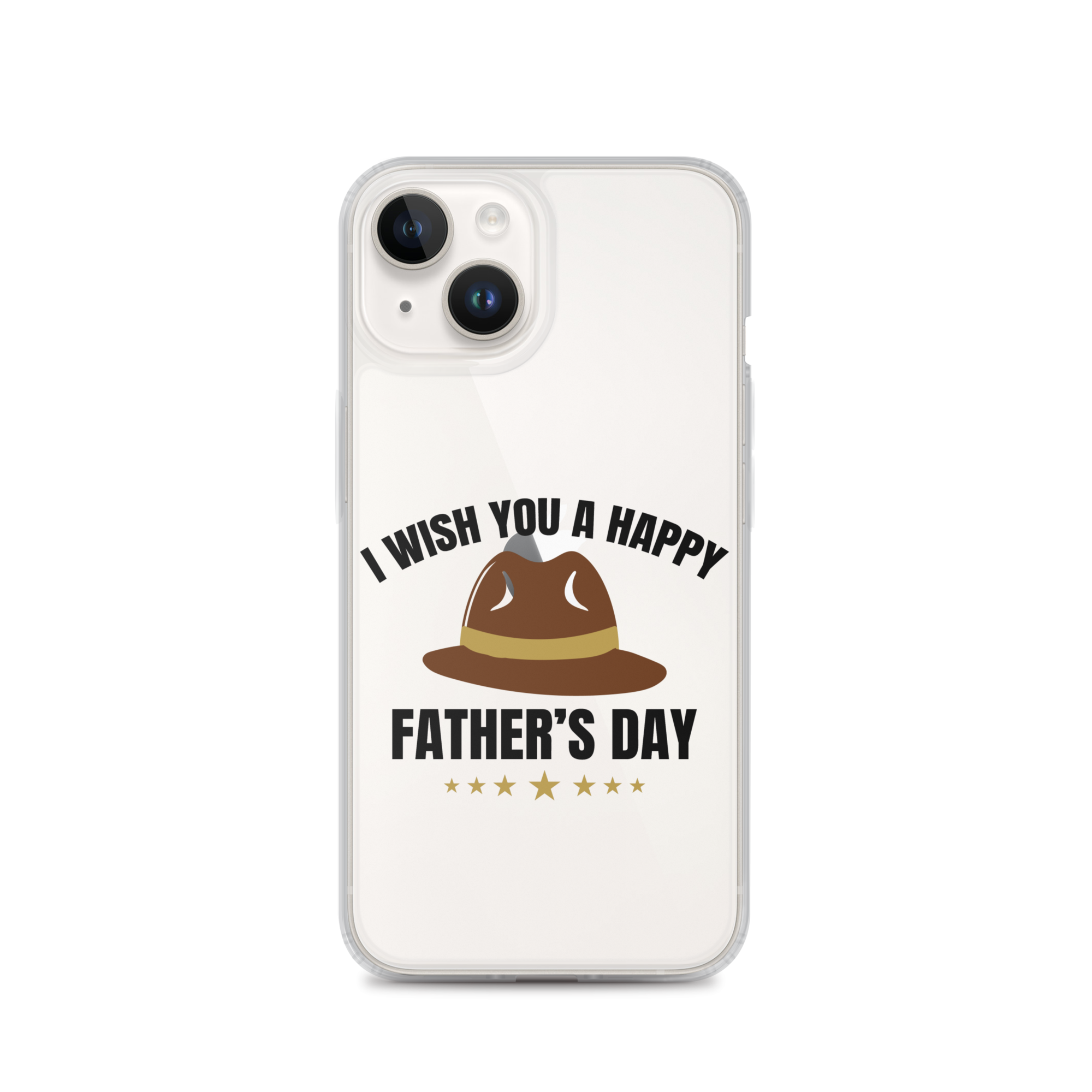 I Wish You A Happy Father's Day Clear Case for iPhone®