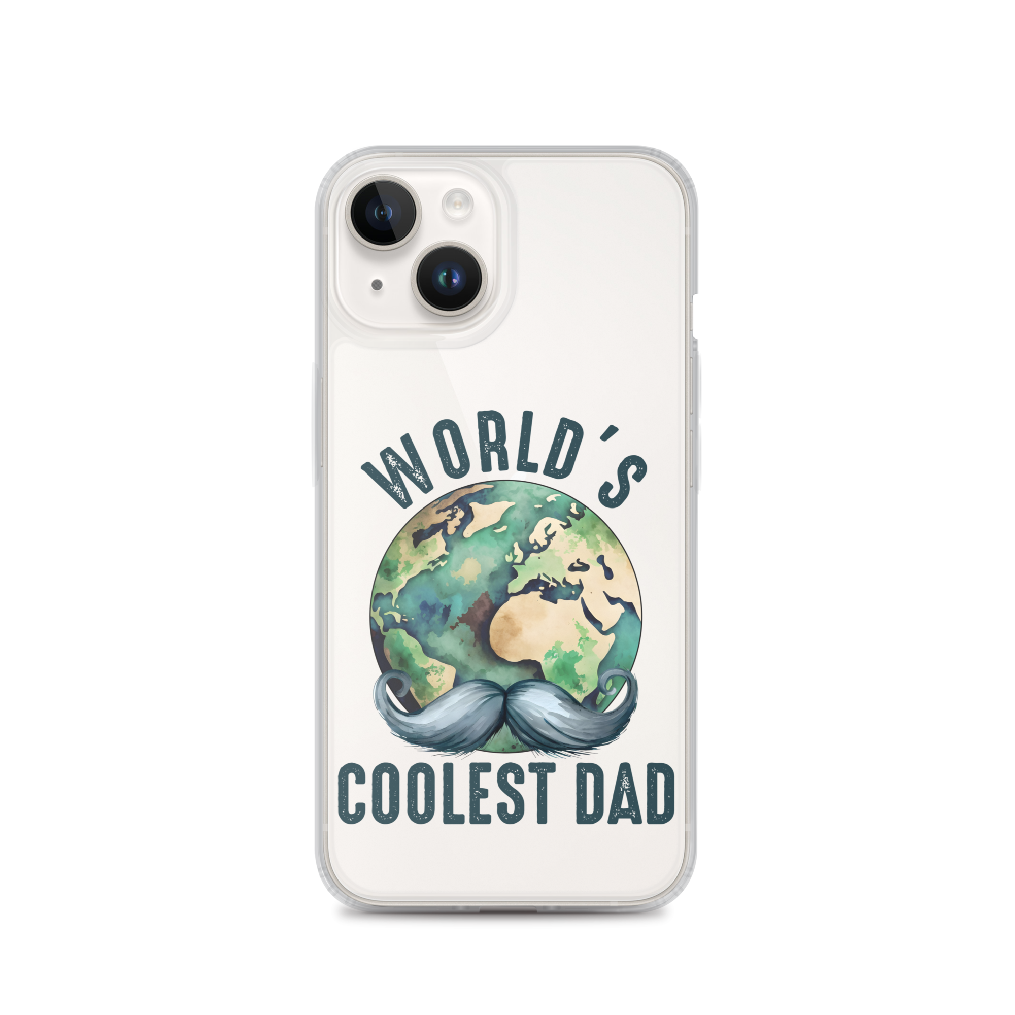 World's Coolest Dad Clear Case for iPhone®