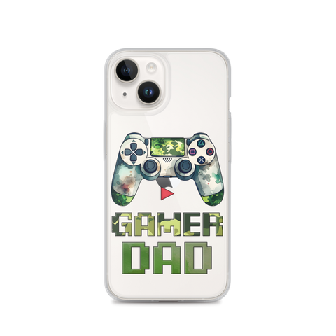 Gamer Dad Clear Case for iPhone®