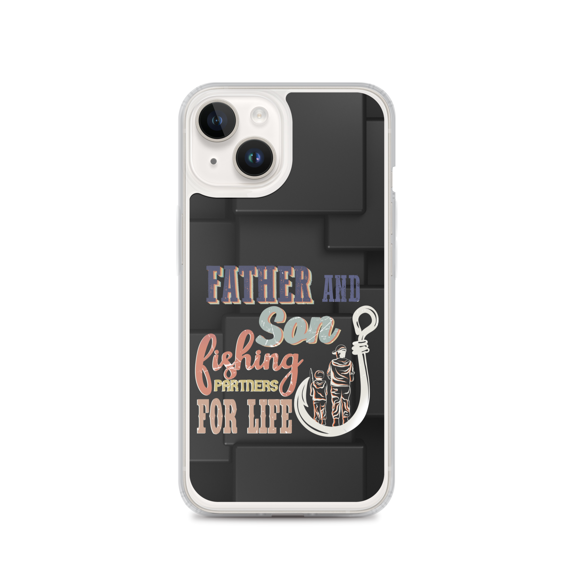 Father And Son Fishing Partners For Life Clear Case for iPhone®