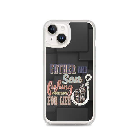 Father And Son Fishing Partners For Life Clear Case for iPhone®