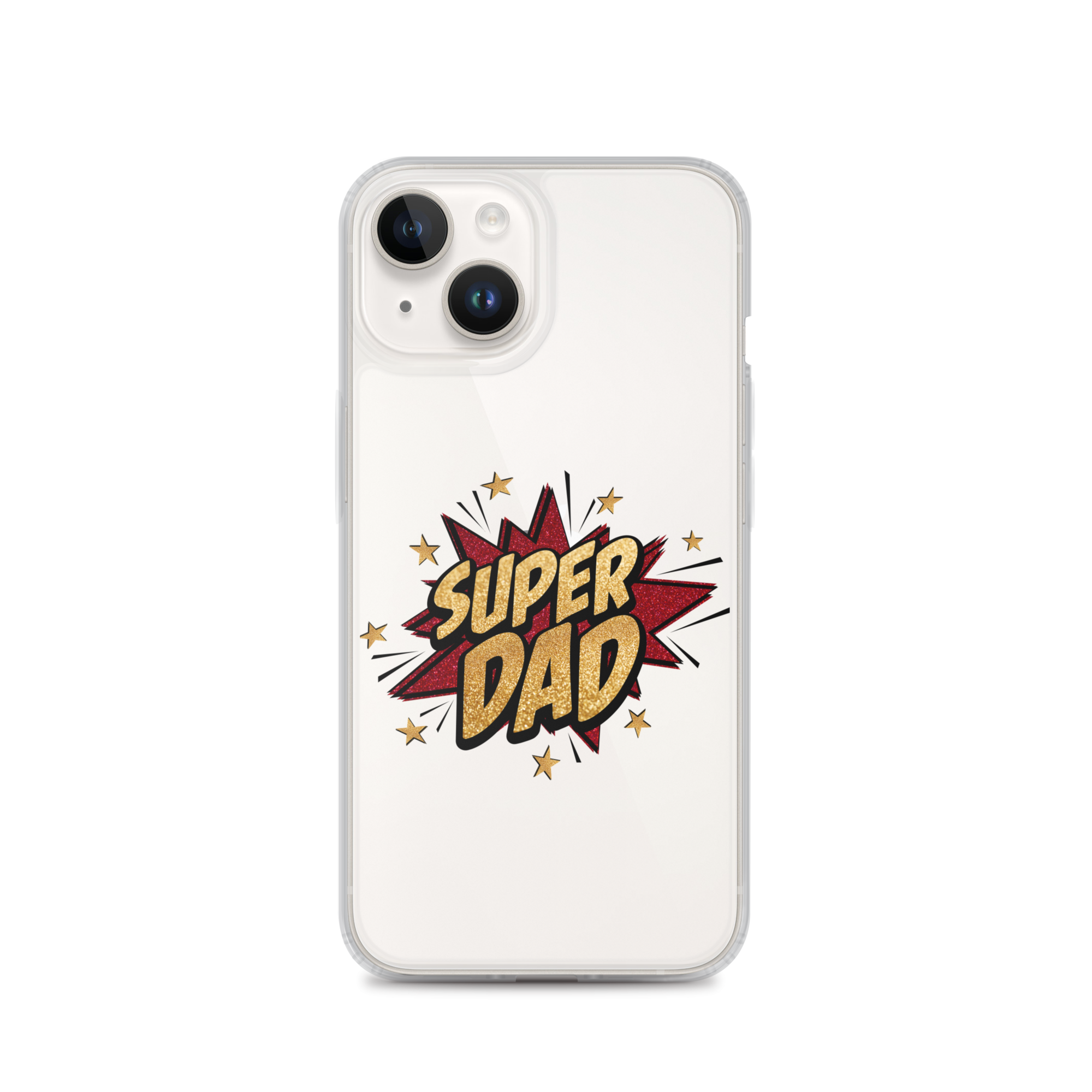 Super Dad Clear Case for iPhone®