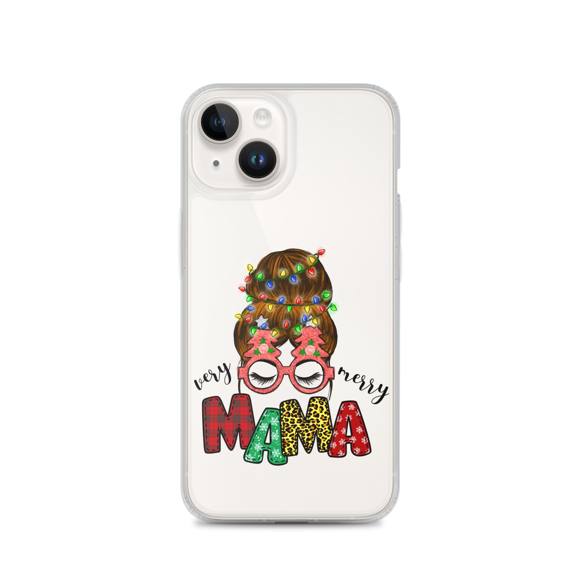 My Merry Mama Clear Case for iPhone®