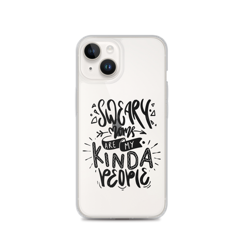 Sweary Moms Are My Kinda People Clear Case for iPhone®