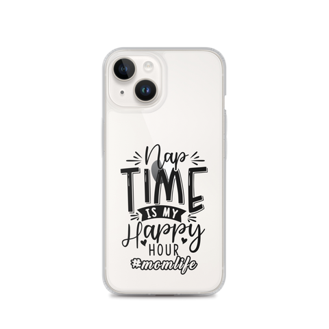 Nap Time Is My Happy Hour Clear Case for iPhone®