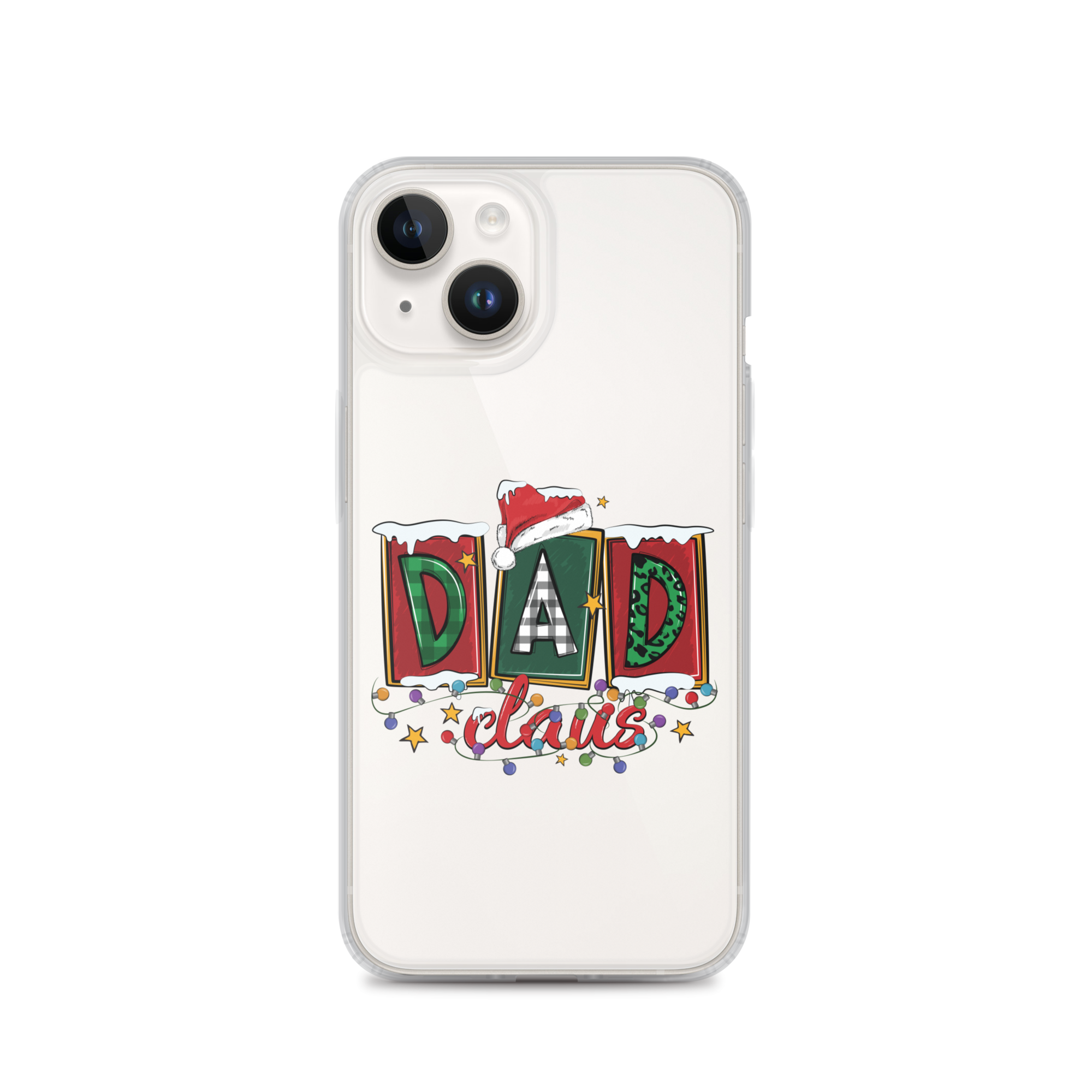 Dad Claus Clear Case for iPhone®