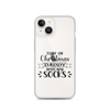 Come On Christmas Daddy Needs New Socks Clear Case for iPhone®