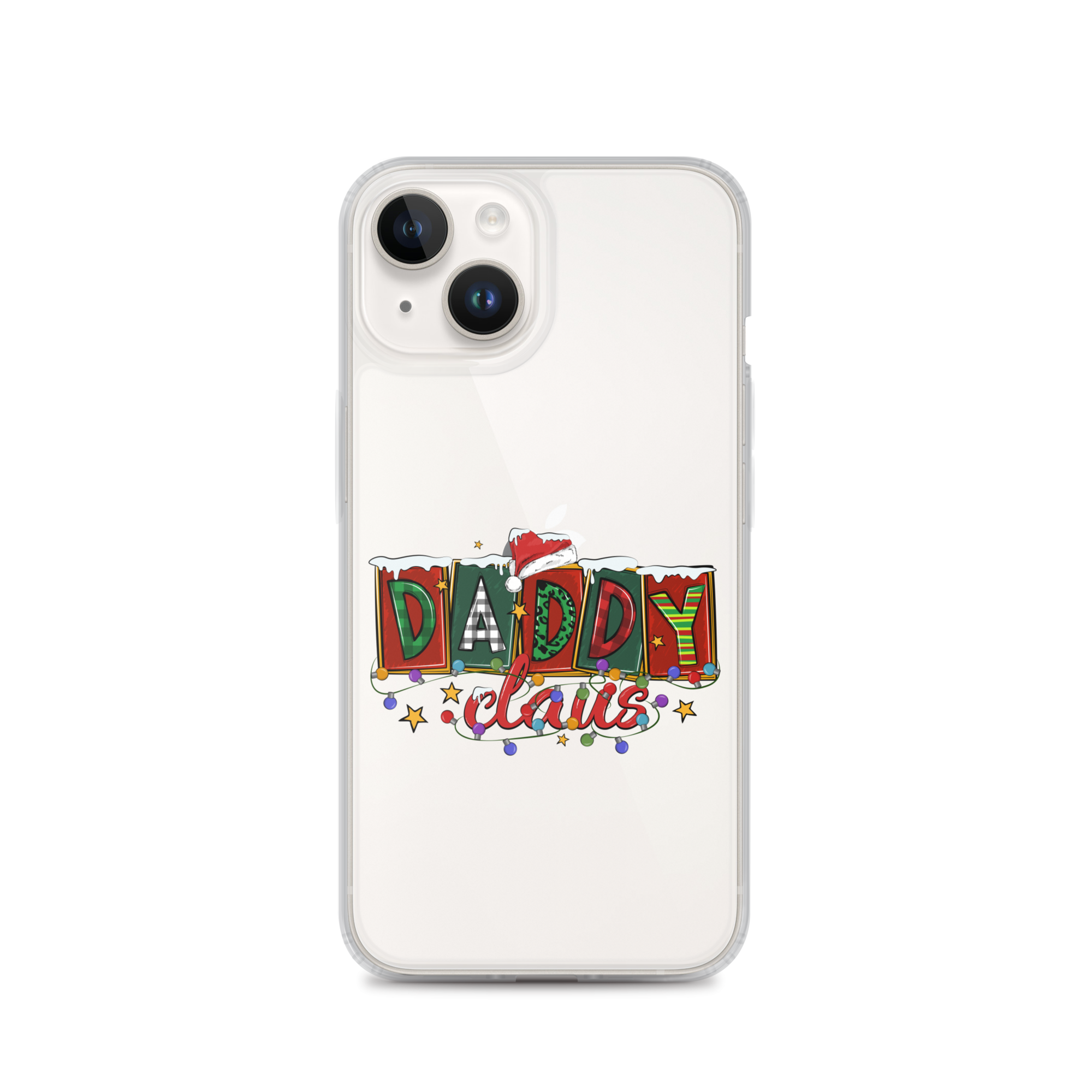 Daddy Claus Clear Case for iPhone®