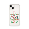 1st Christmas As A Dad Clear Case for iPhone®