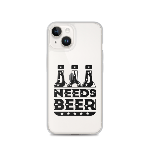 Dad Needs Beer Clear Case for iPhone®