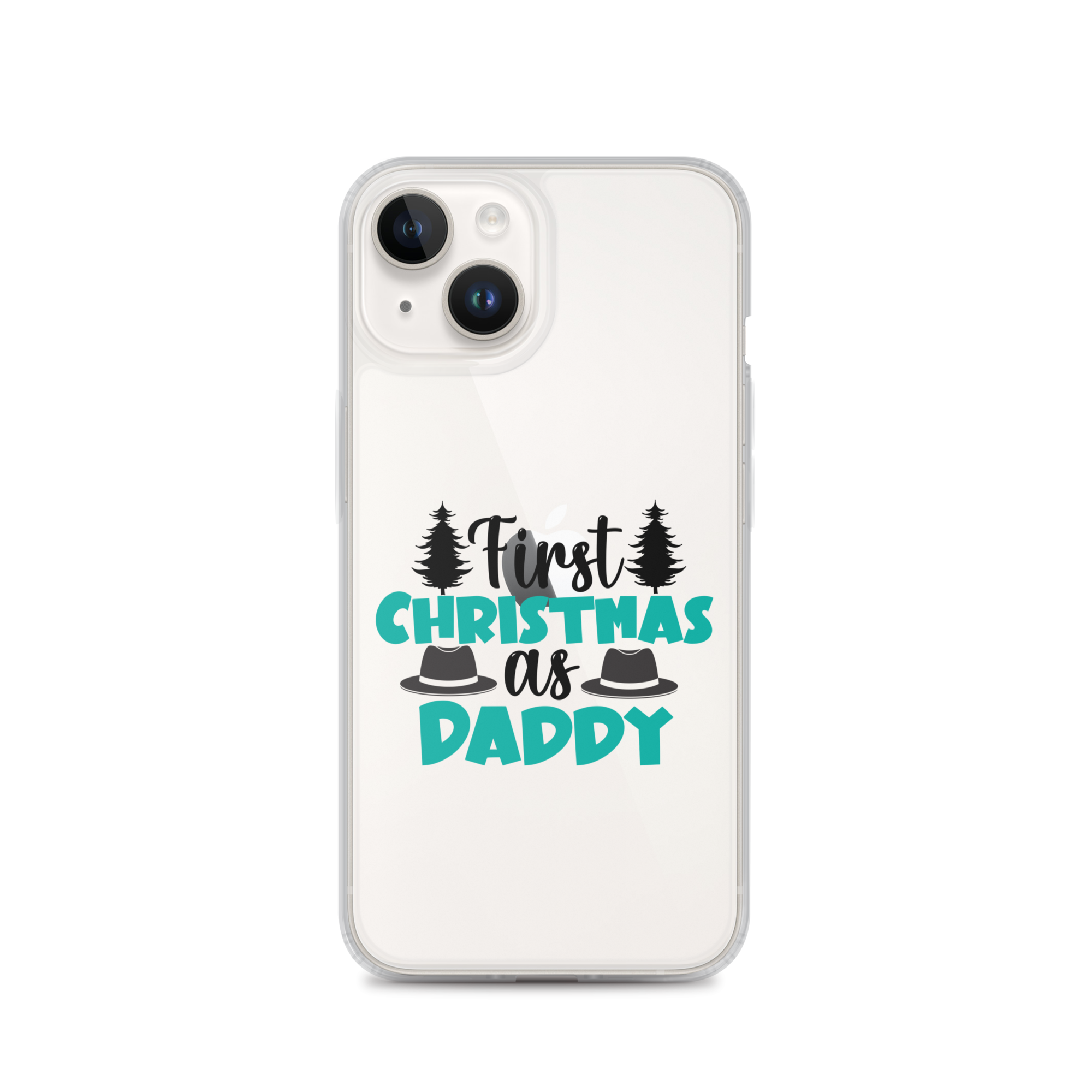 First Christmas As Daddy Clear Case for iPhone®