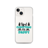 First Christmas As Daddy Clear Case for iPhone®