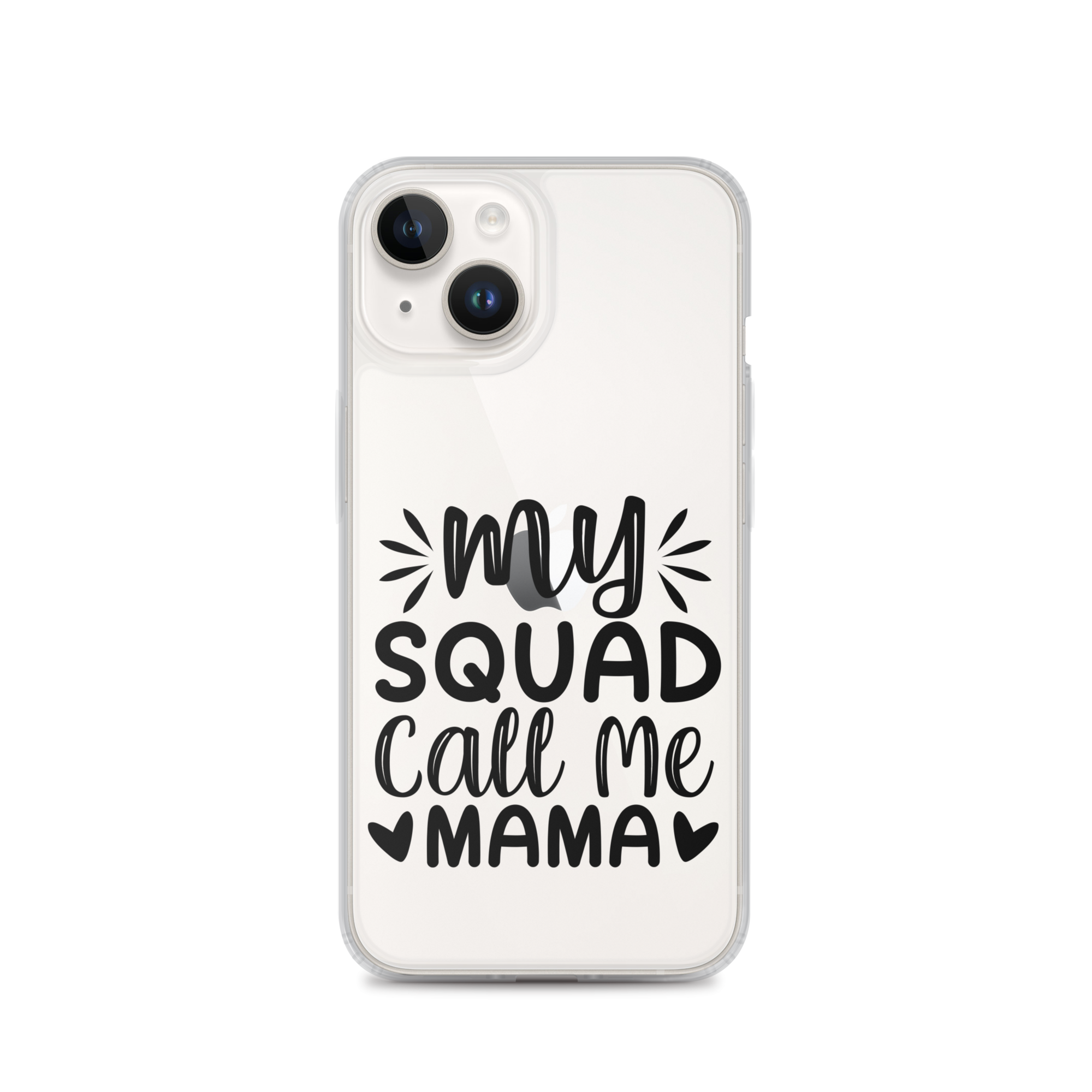 My Squad Call Me Mama Clear Case for iPhone®