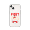 First Christmas As Dad Clear Case for iPhone®