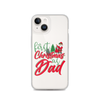 First Christmas As Dad Clear Case for iPhone®