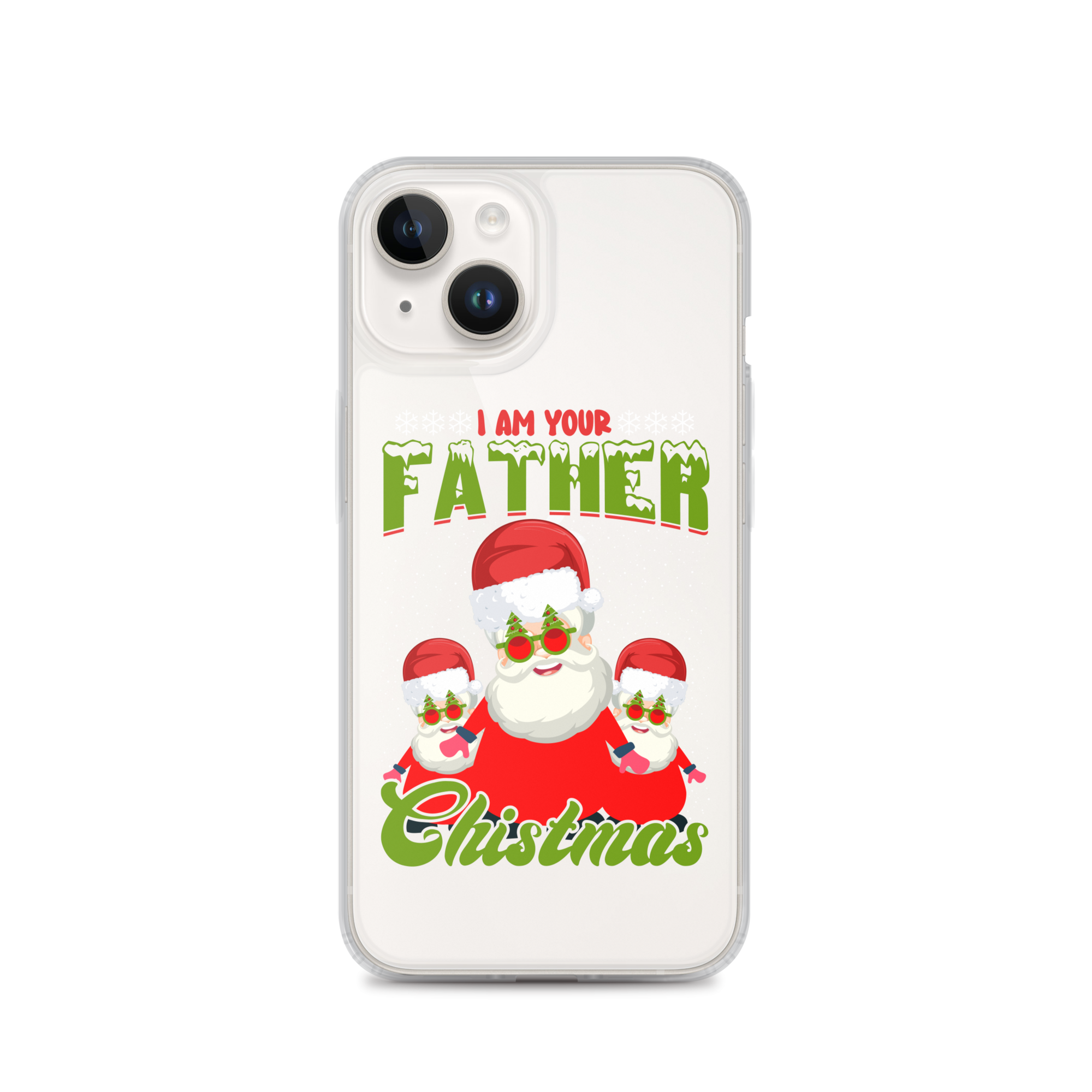 I Am Your Father Christmas Clear Case for iPhone®