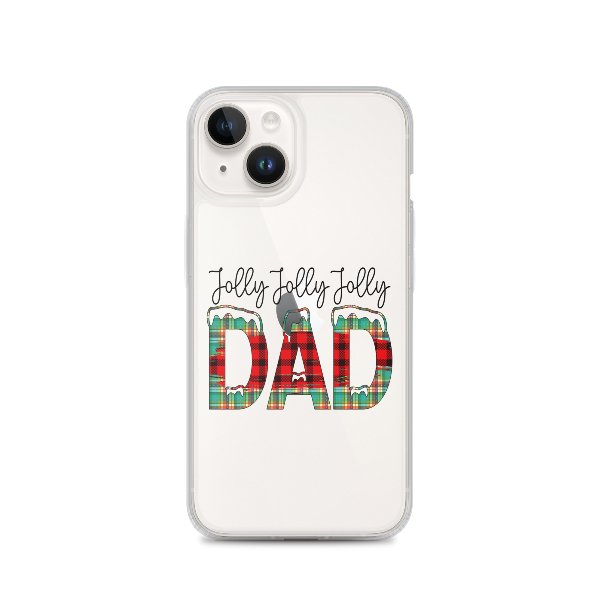 Jolly Jolly Jolly Dad Clear Case for iPhone®