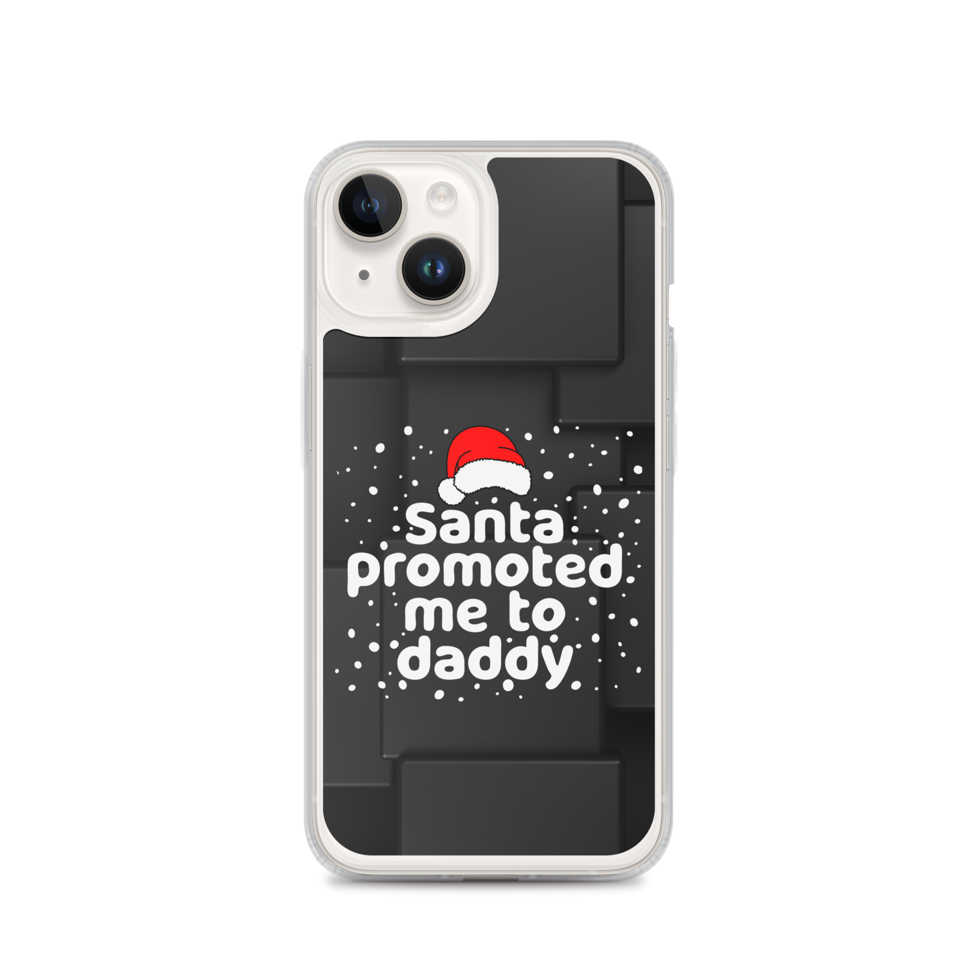 Santa Promoted Me To Dad Clear Case for iPhone®