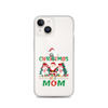 1st Christmas As A Mom Clear Case for iPhone®