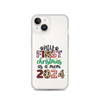 My First Christmas As A mom 2024 Clear Case for iPhone®