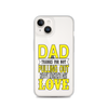 Dad Thanks For Not Pulling Out, Happy Father's Day, Love Clear Case for iPhone®