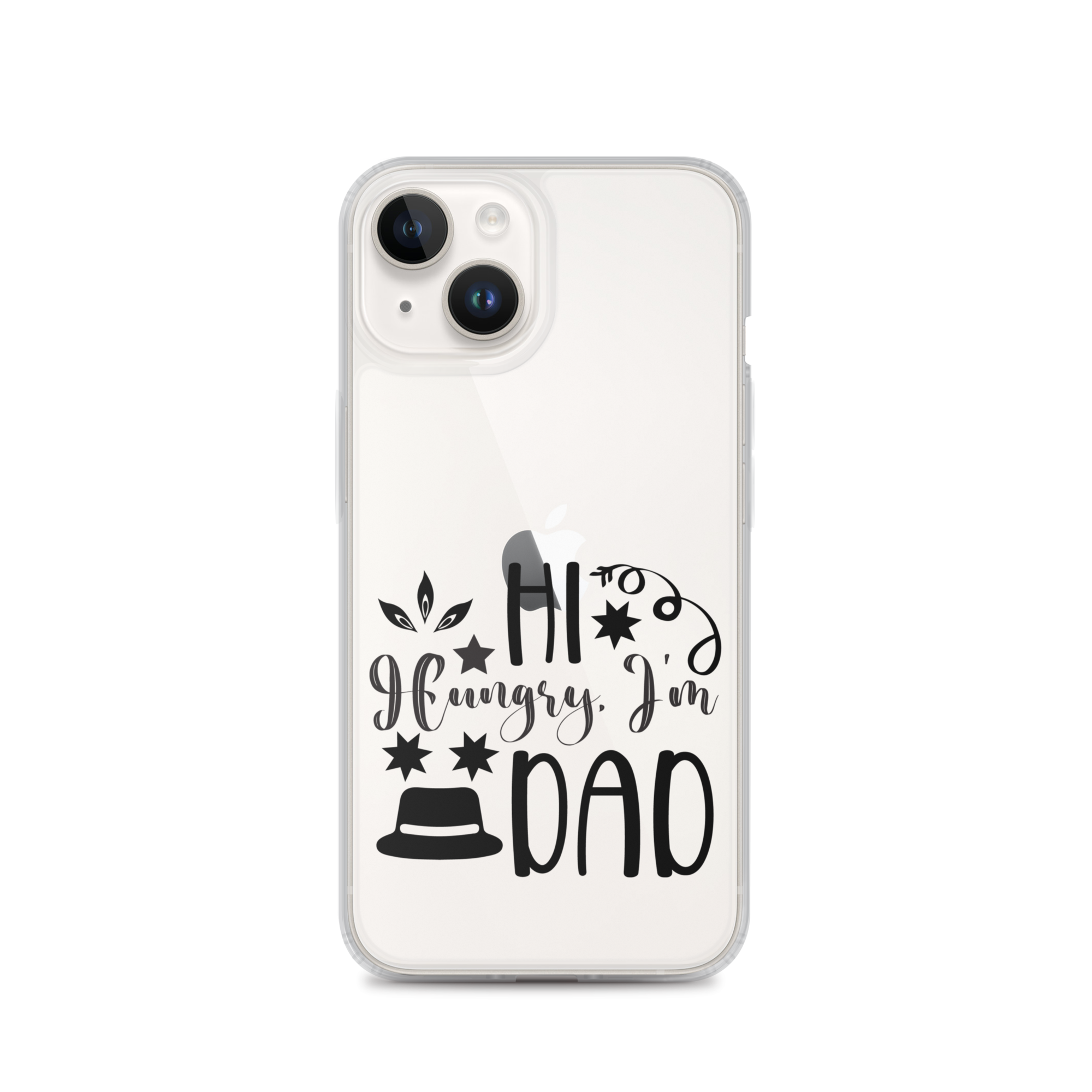 Hi, Hangry, I'm Dad. Clear Case for iPhone®