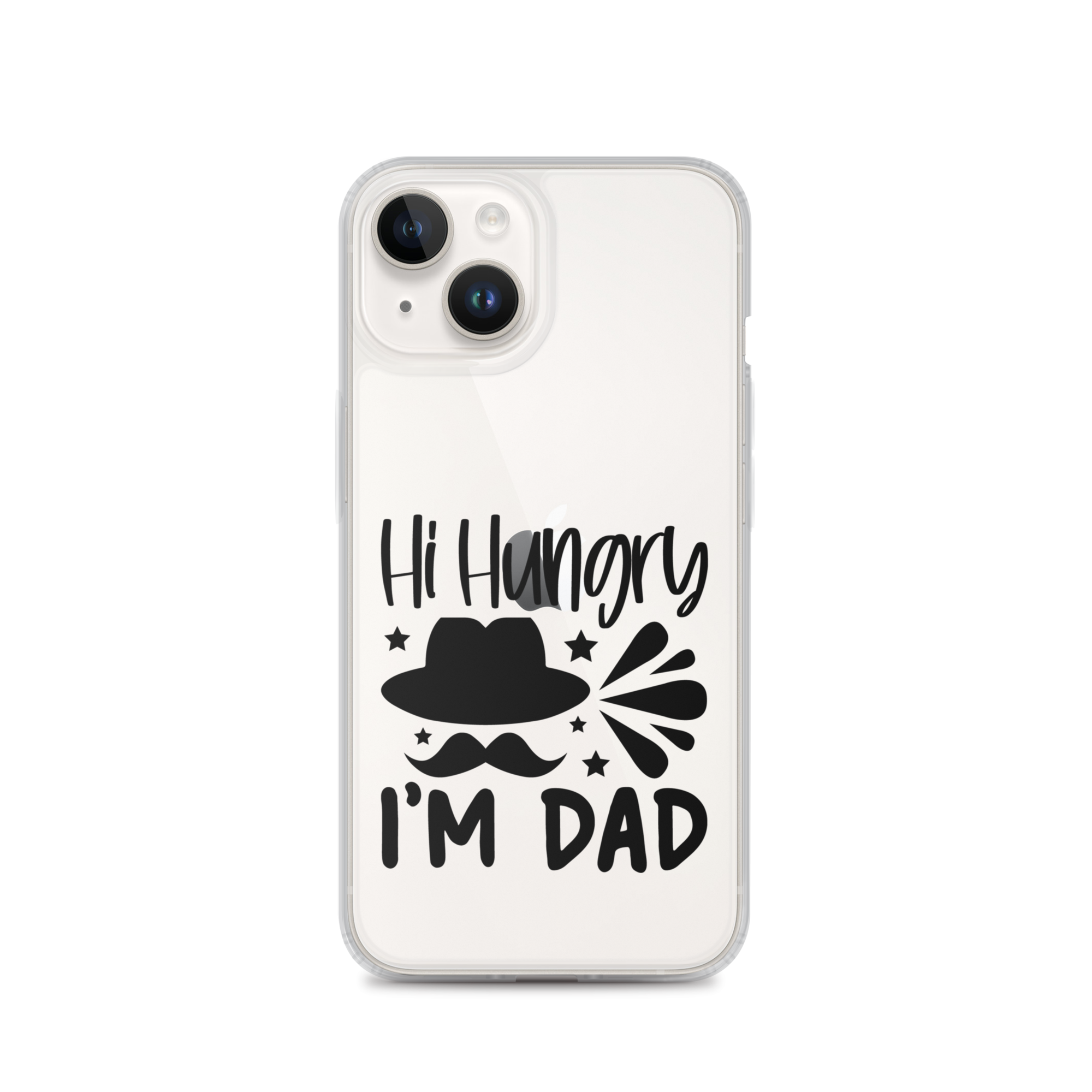 Hi, Hangry, I'm Dad. Clear Case for iPhone®