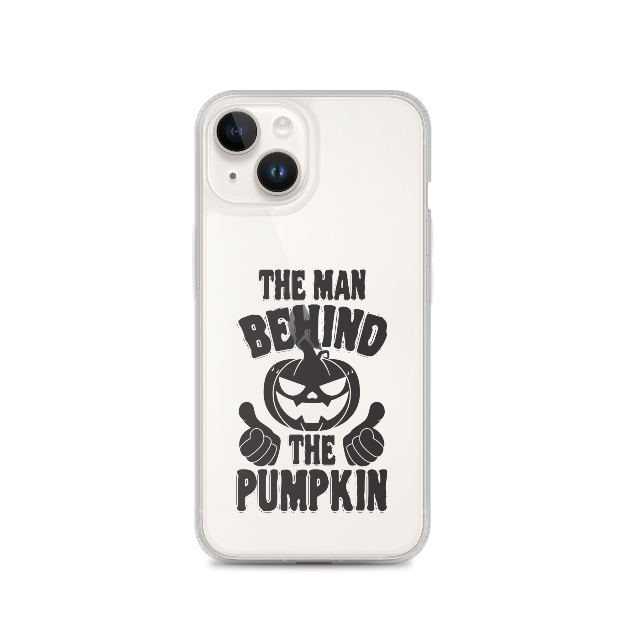 The Man Behind The Pumpkin Clear Case for iPhone®