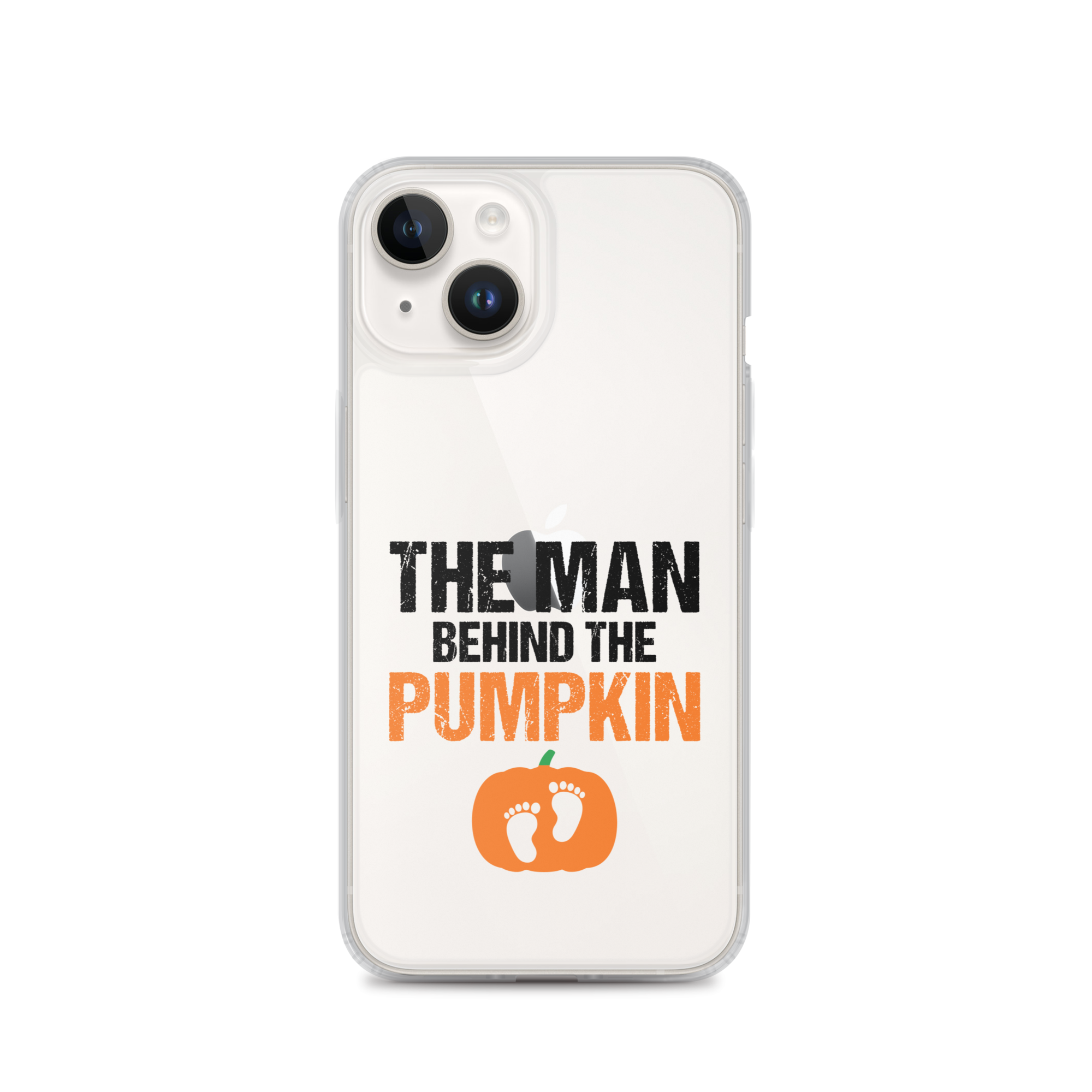 The Man Behind The Pumpkin Clear Case for iPhone®