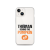 The Man Behind The Pumpkin Clear Case for iPhone®